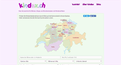 Desktop Screenshot of kindex.ch